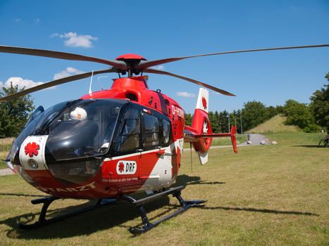 Traumahelikopter ingezet bij een incident